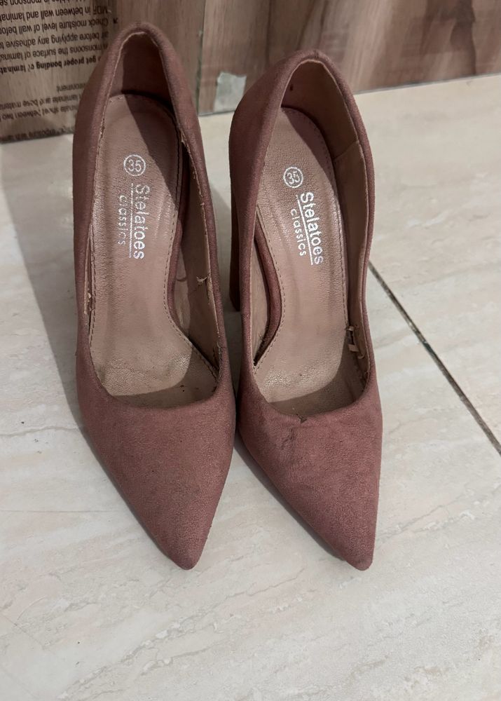pink heels