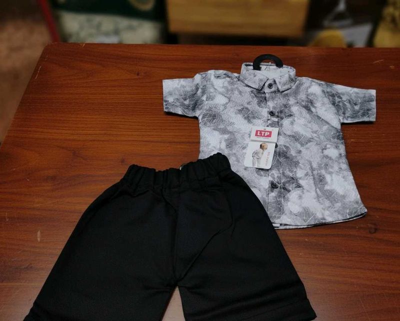 Boys Shirt &amp; Shorts Set