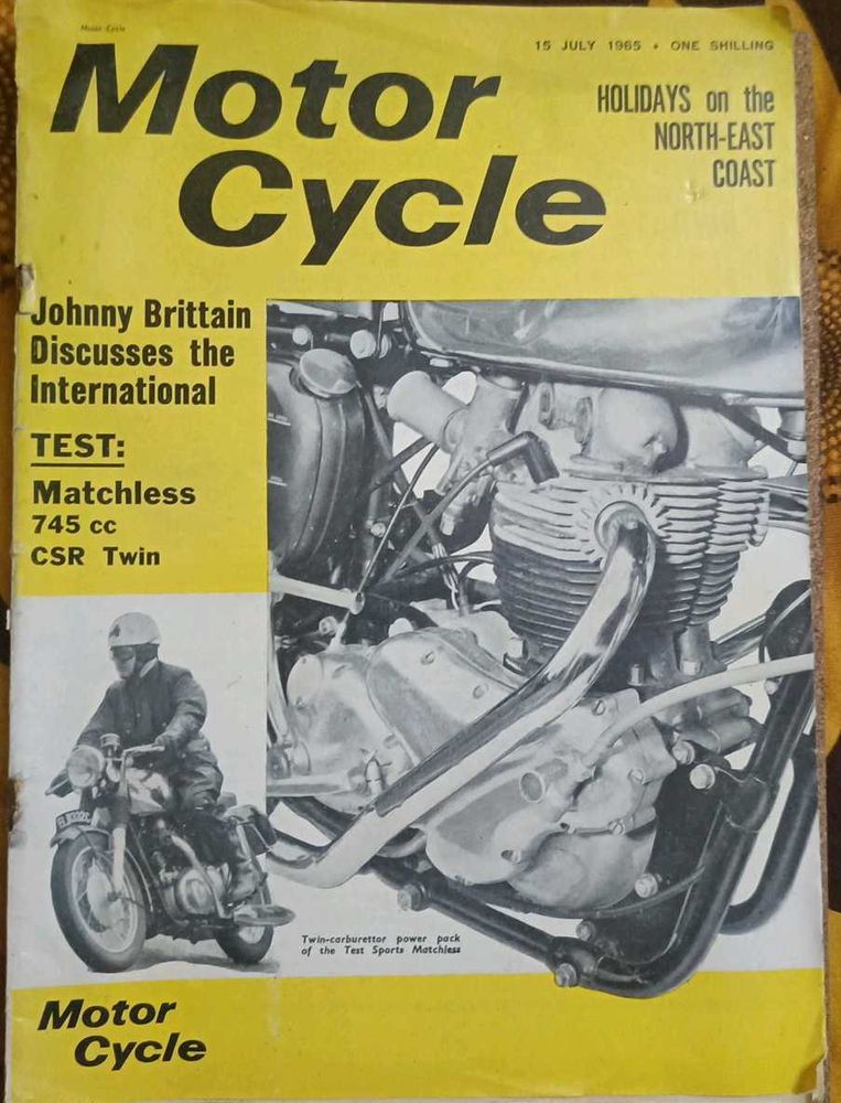 Motor Cycle Magazine - July 15, 1965