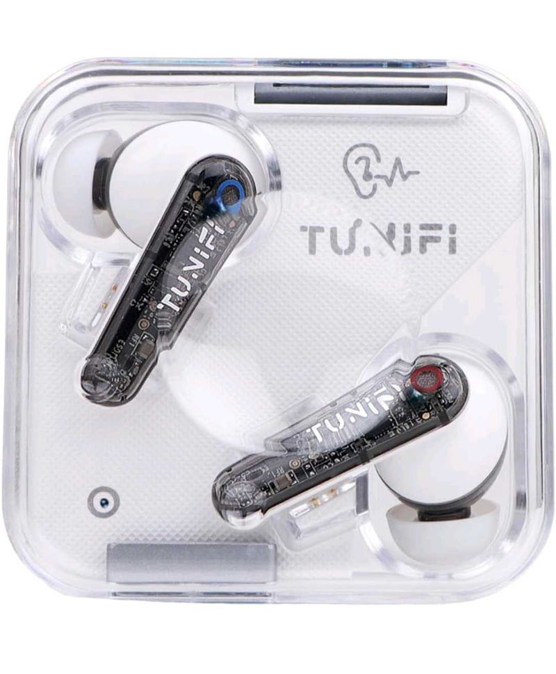 Tunifi IMMERSE Transparent TWS Ear Buds Wireless.
