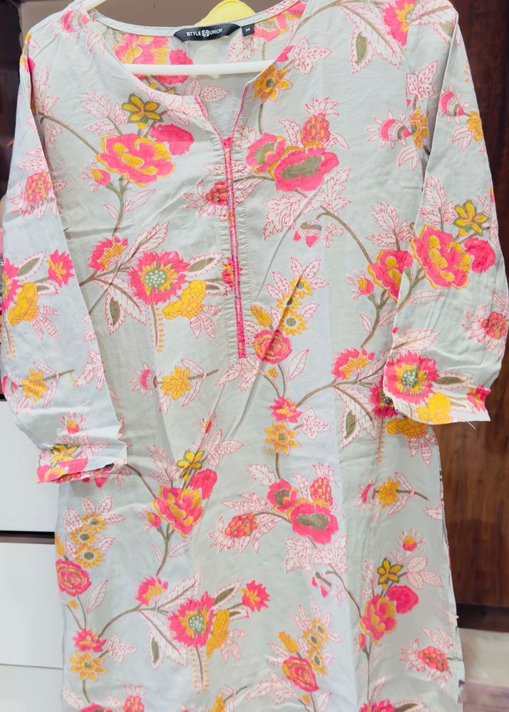 Floral Print Kurti