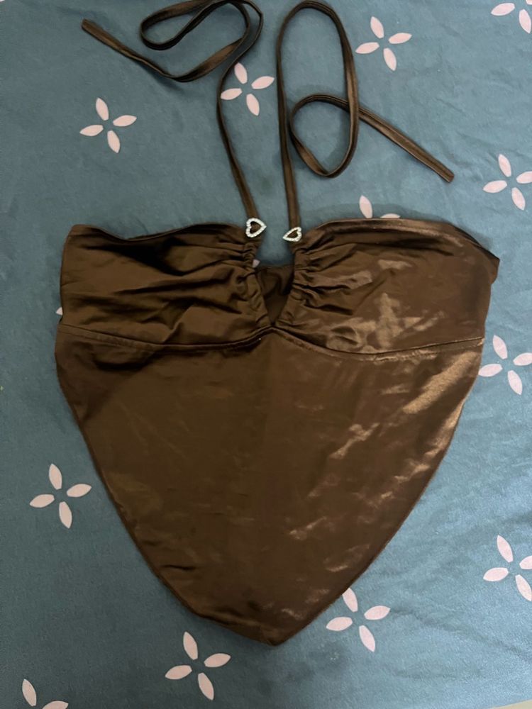 Brown Halter With Tags