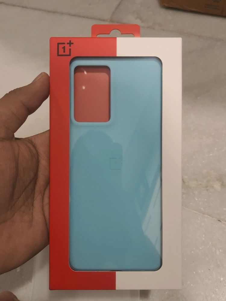 OnePlus Nord CE 2 Sandstone Bumper Case Blue