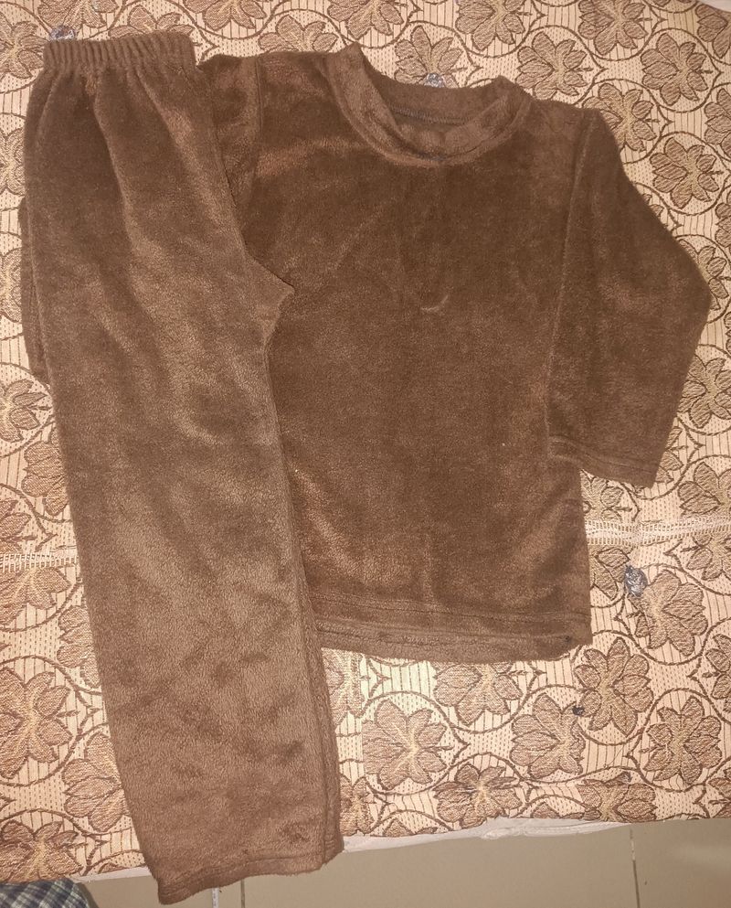 Winter Night Suit For Boys