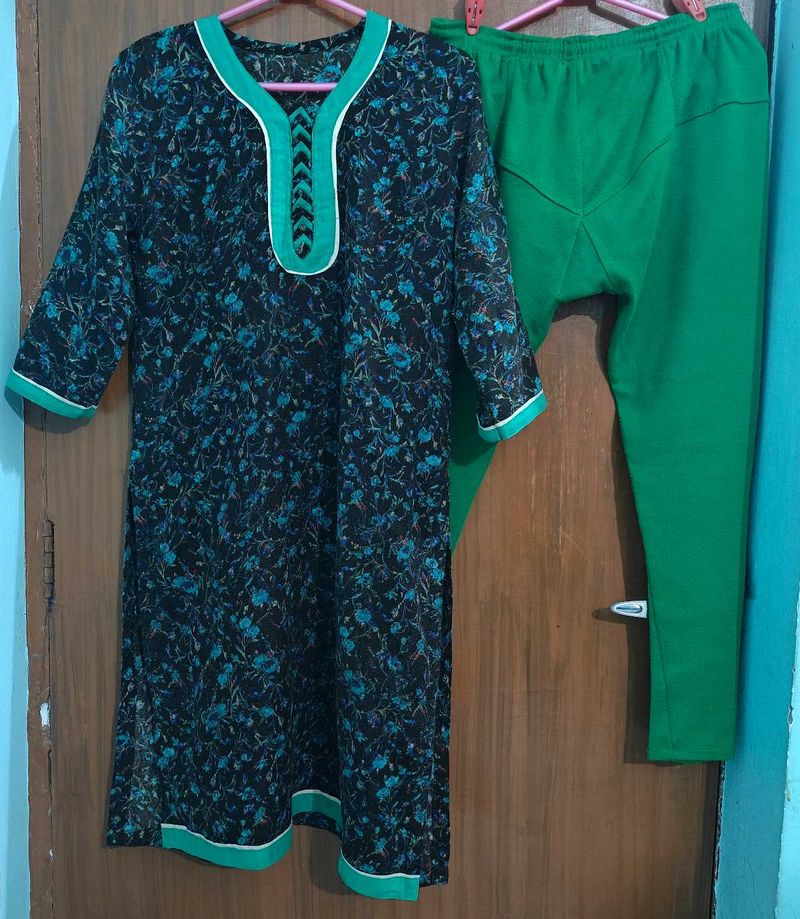 Floral Green Set