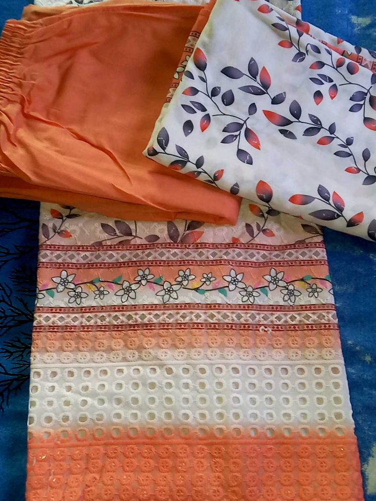 Orange &amp; White Suit