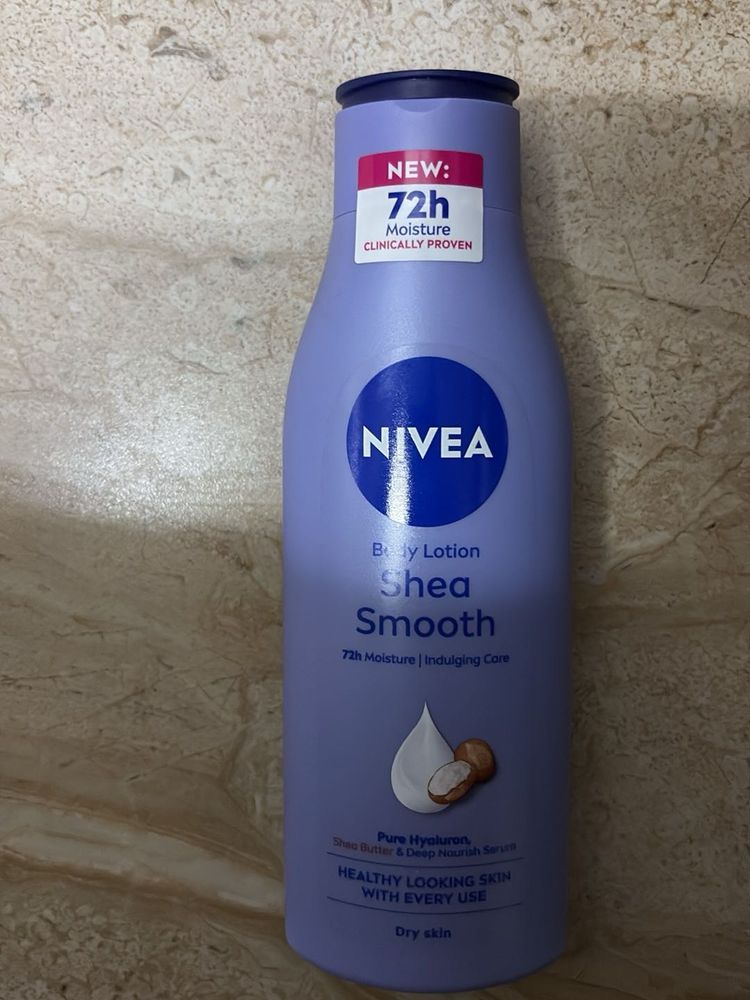 NIVEA | Shea Smooth Body Lotion (sealed bottle)
