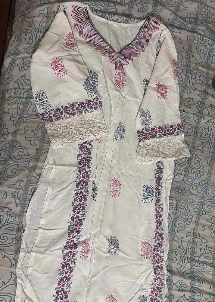 Elegant Printed Kurta