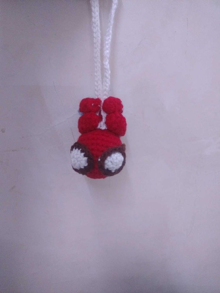 Crochet Spiderman Charm