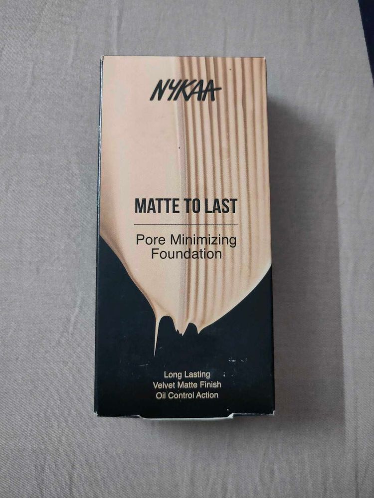 Nykaa Matte To Last Foundation