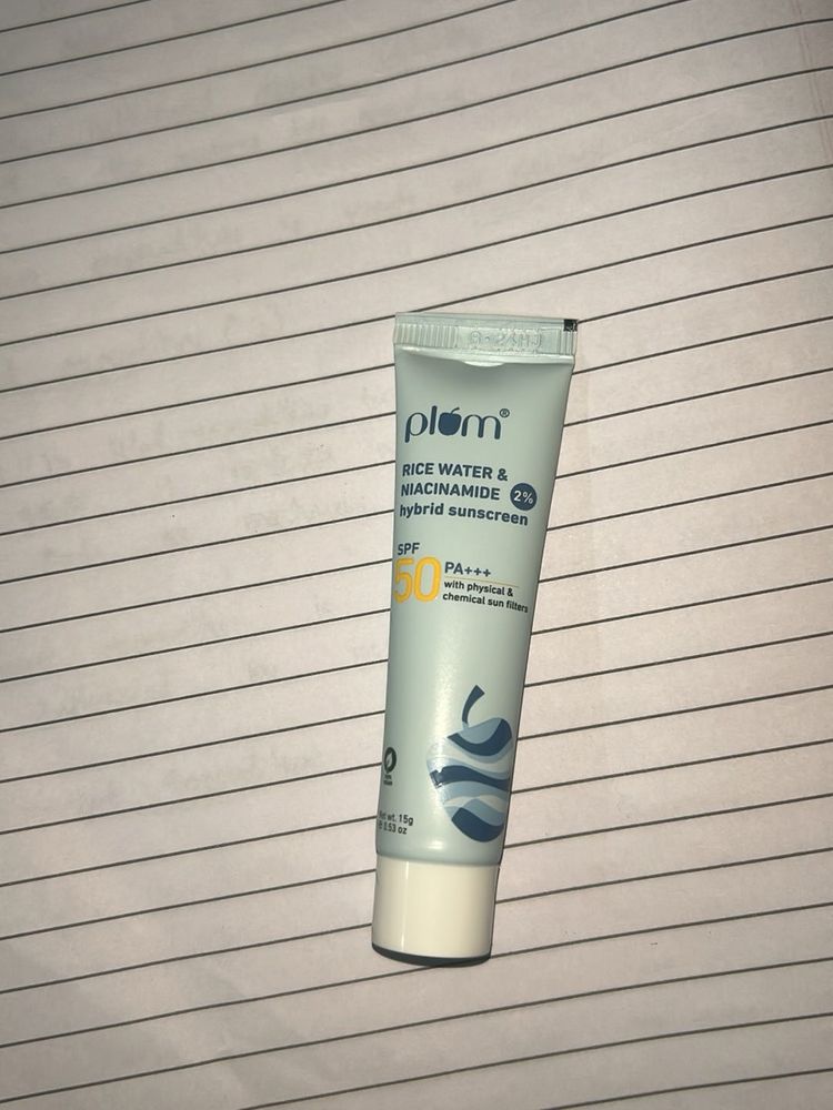 Plum Rice Water Sunscreen