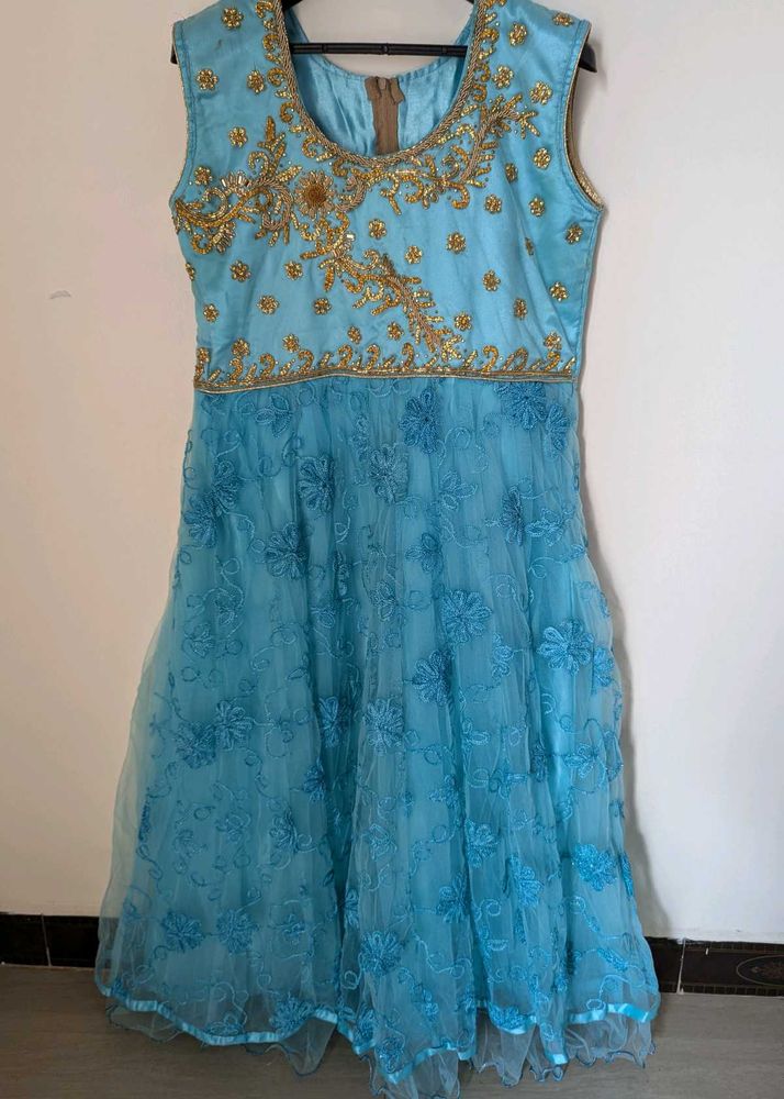 Ethnic Maxi Gown 🩵
