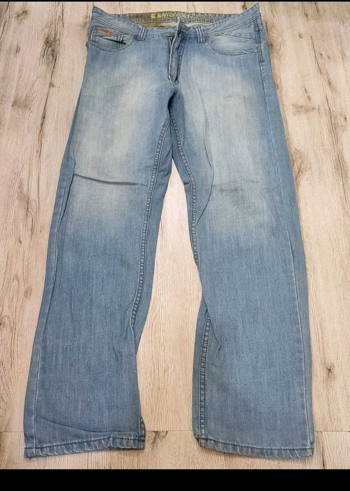 Cs1720 Lee Baggy Jeans Size 36