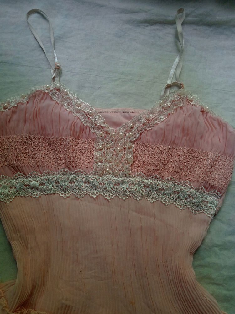 Pink Korean Dress