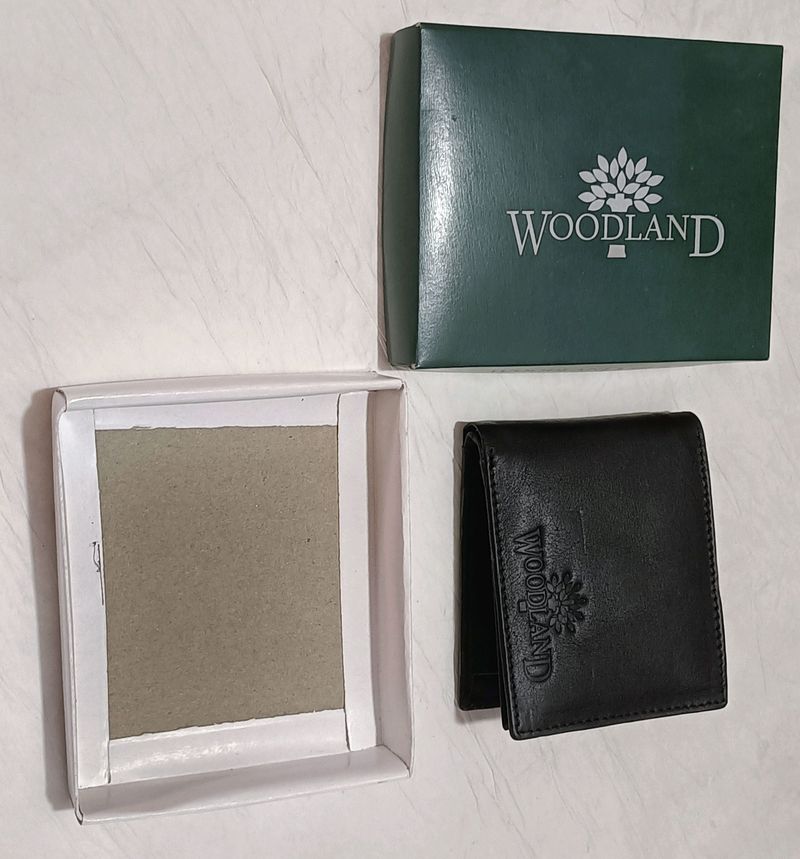 Woodland Bifold Leather Purse