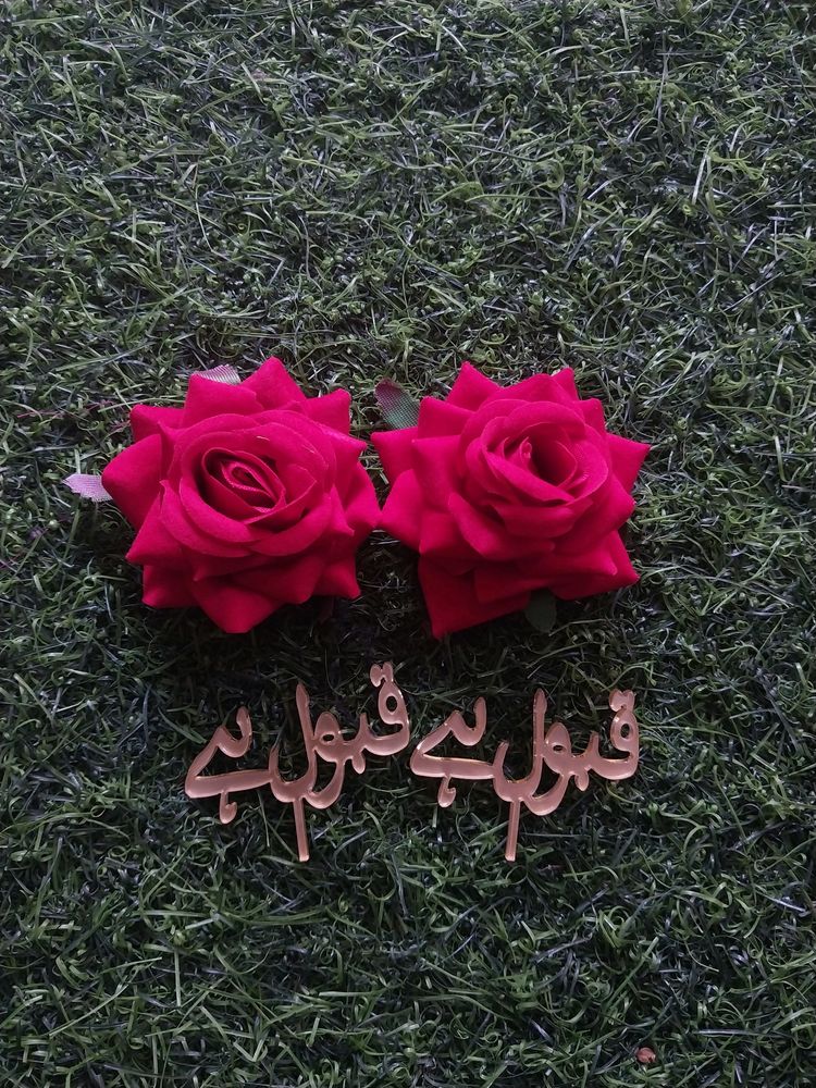 Red ROSE &amp; Qubool Hai TAG IN Arabic