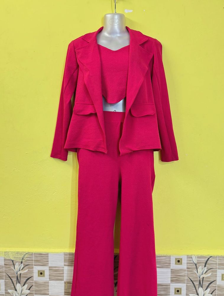 Pink 3-Piece Co-ord Set