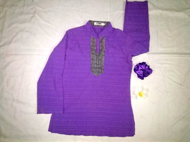 Vintage Purple Kurta