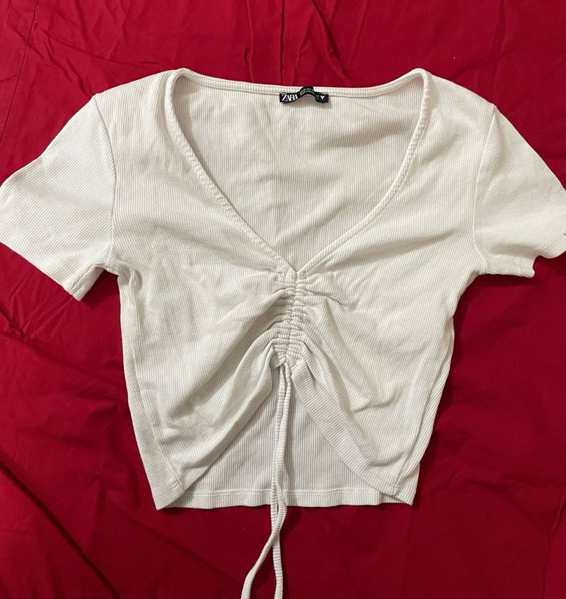 Zara Ruched Top
