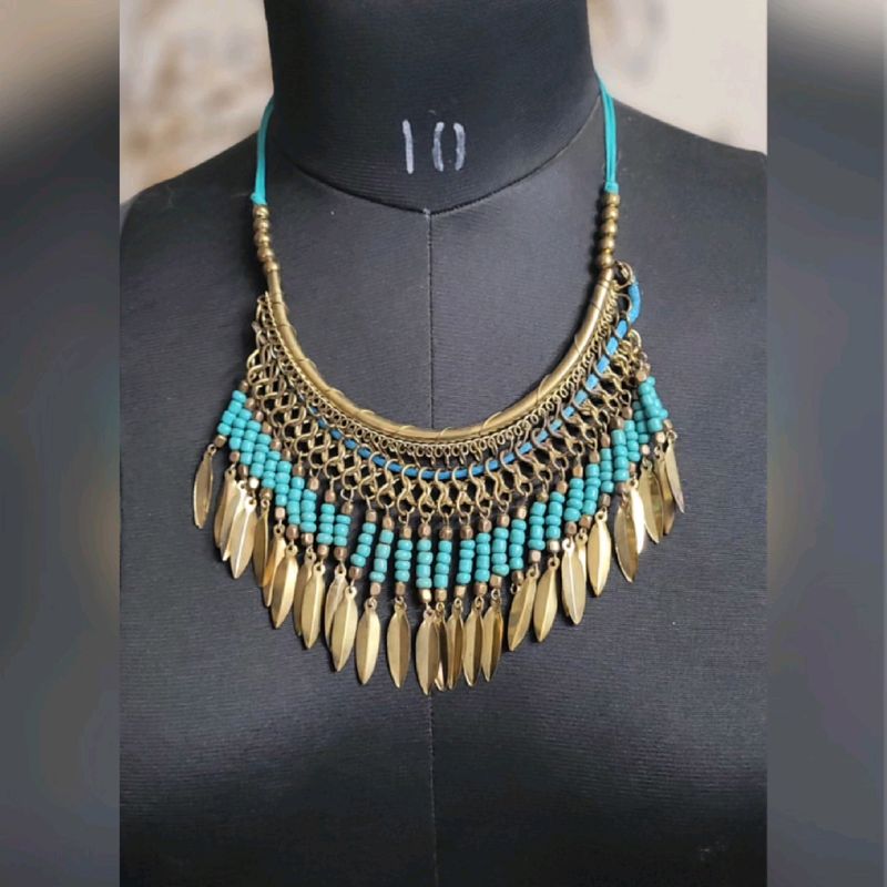 Green/Gold Necklace