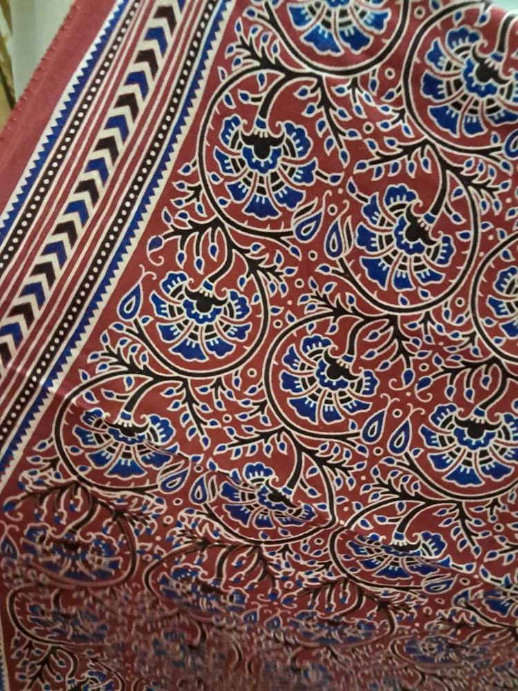 Vintage Floral Batik Fabric