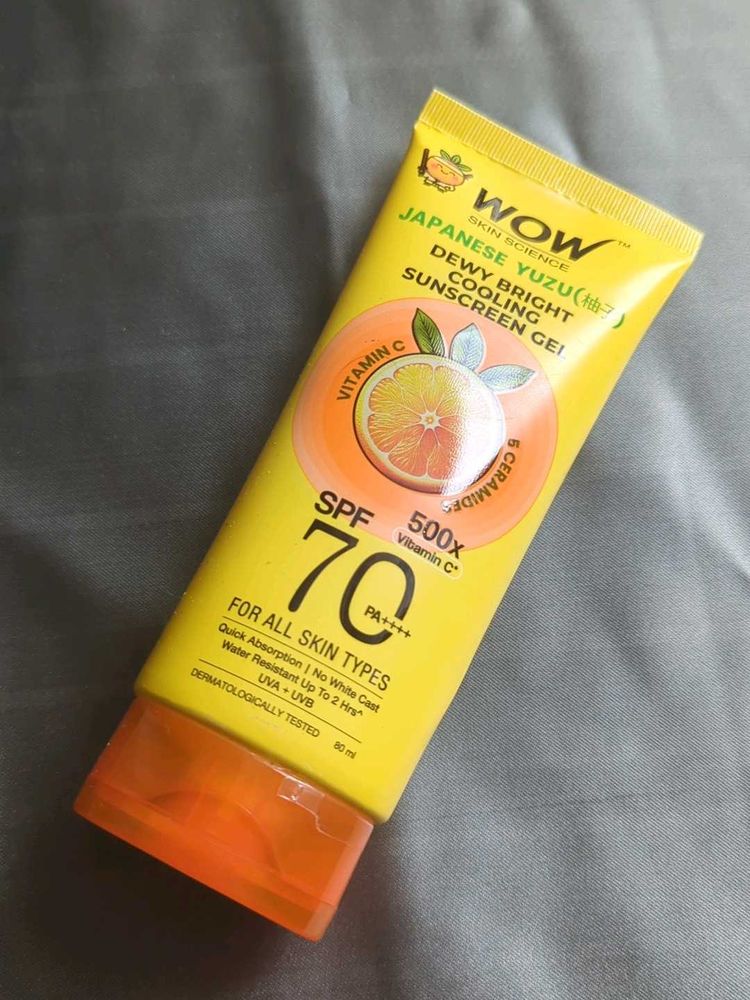 JAPANESE YUZU COOLING SUNSCREEN