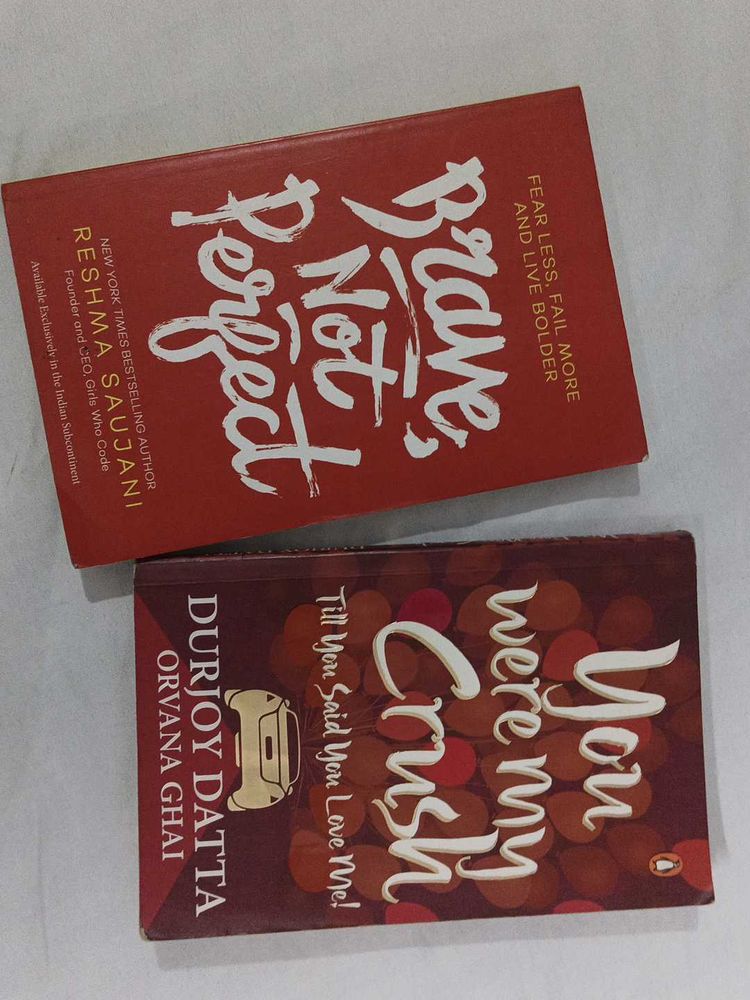 Two Books: Brave, Not Perfect &amp; You Were My Crush