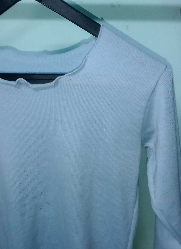 Long Sleeve Ribbed Top