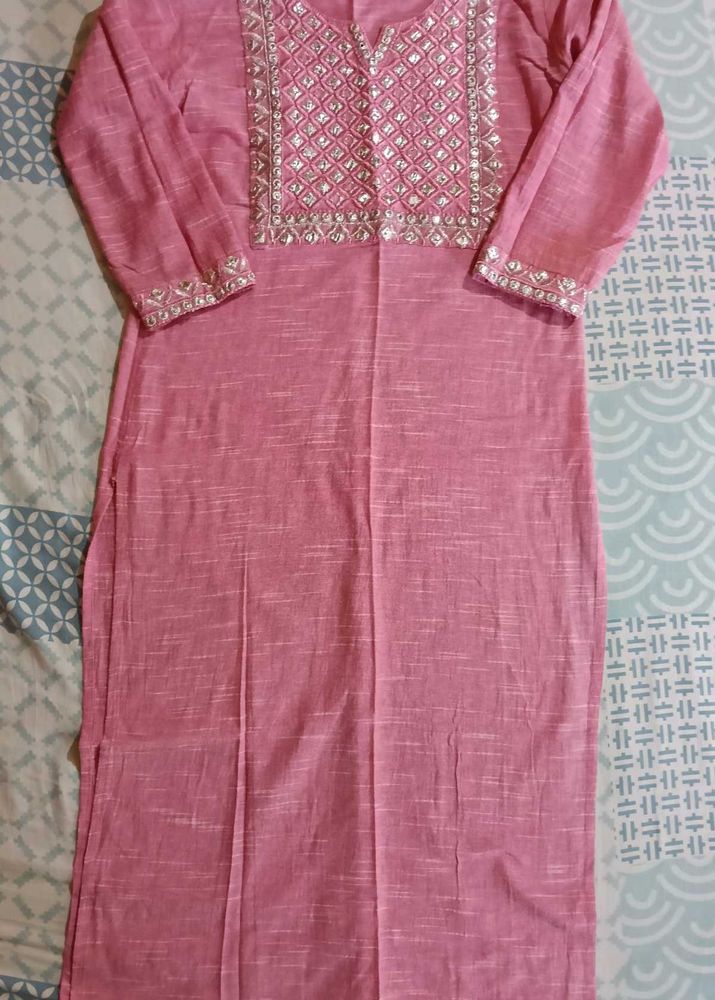 Elegant Pink Kurta