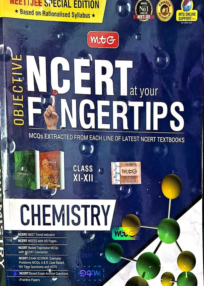 Ncert Fingertips CHEMISTRY mtg NEET&amp;JEE