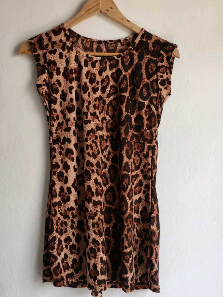 Leopard Print Dress