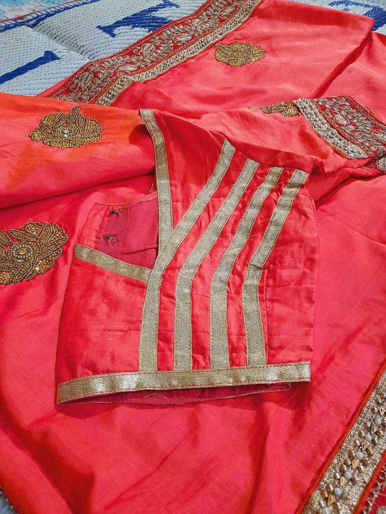 Elegant gajari Saree
