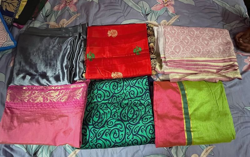 6 Combo Saree