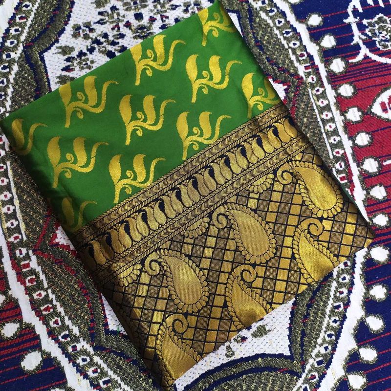 Karishma Green Saree