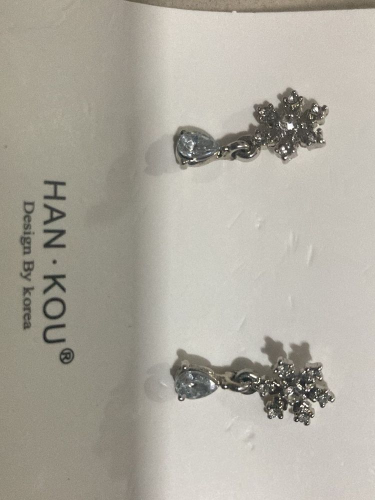 Snowflake Drop Earrings…on discount!!