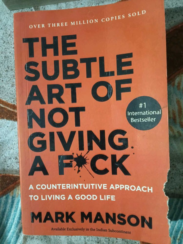 The Subtle Art of Not Giving a F*ck
