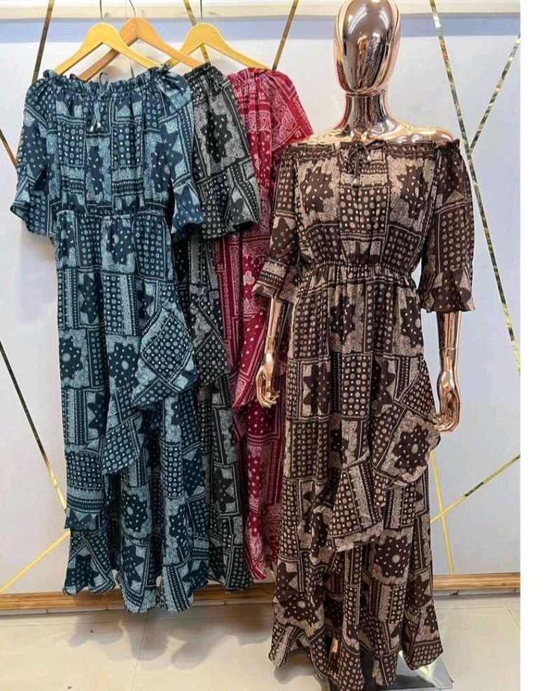 Stylish Off-Shoulder Maxi Dress