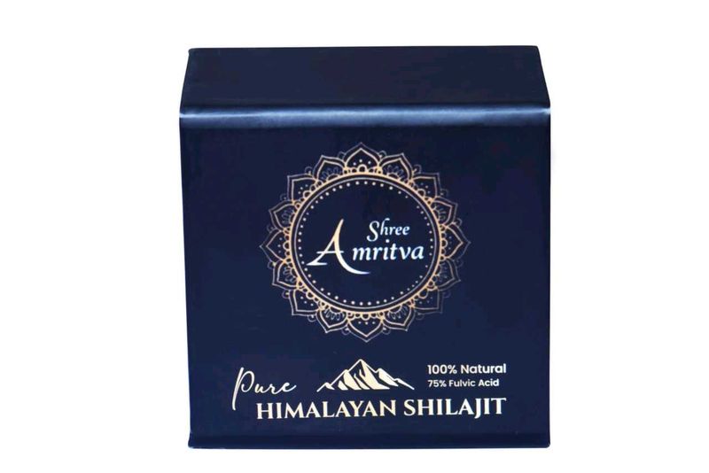 Shree Amritva Himalayan Shilajit, pure resin