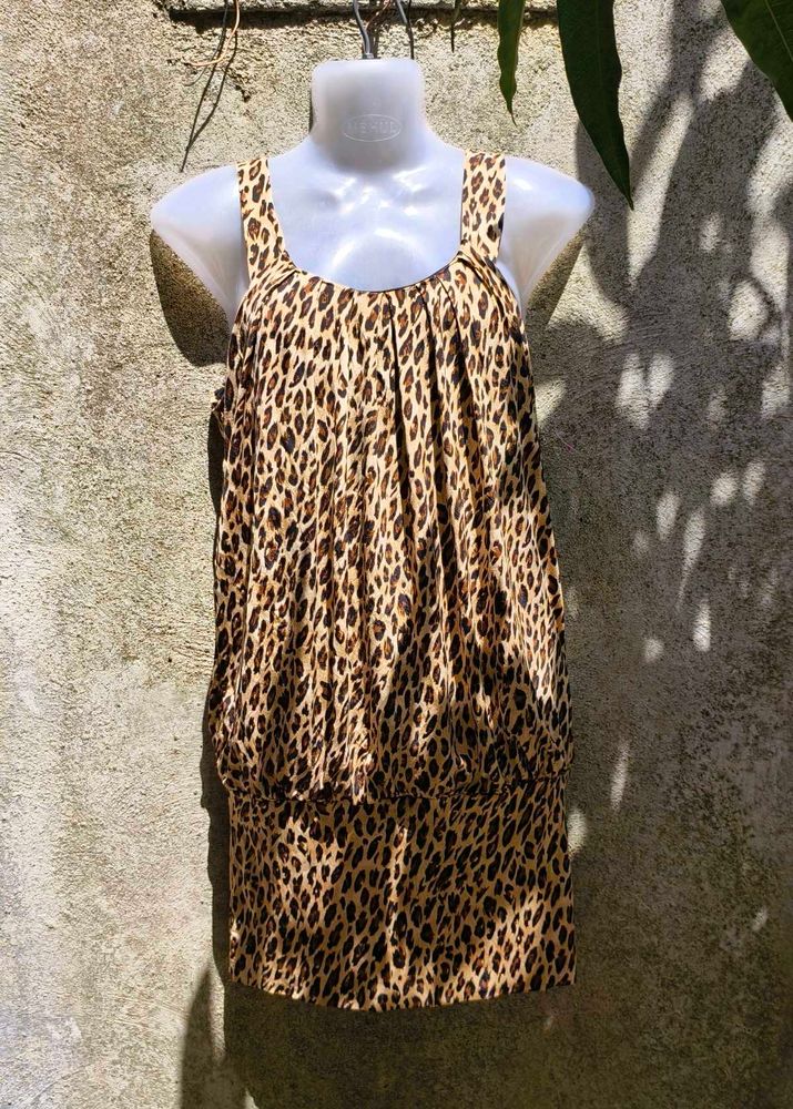 1.27.3 SEXY CHEETAH PRINT DRESS