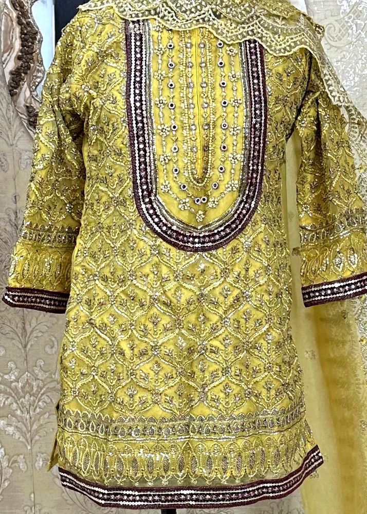 Elegant Yellow Kurta Set