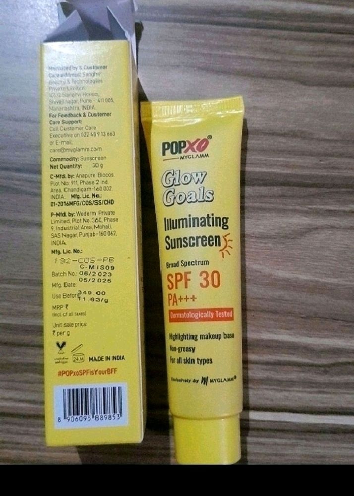 Myglamm Popxo Sunscreen