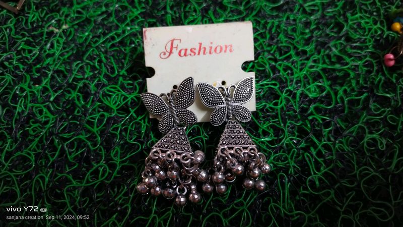 Butterfly Jhumke