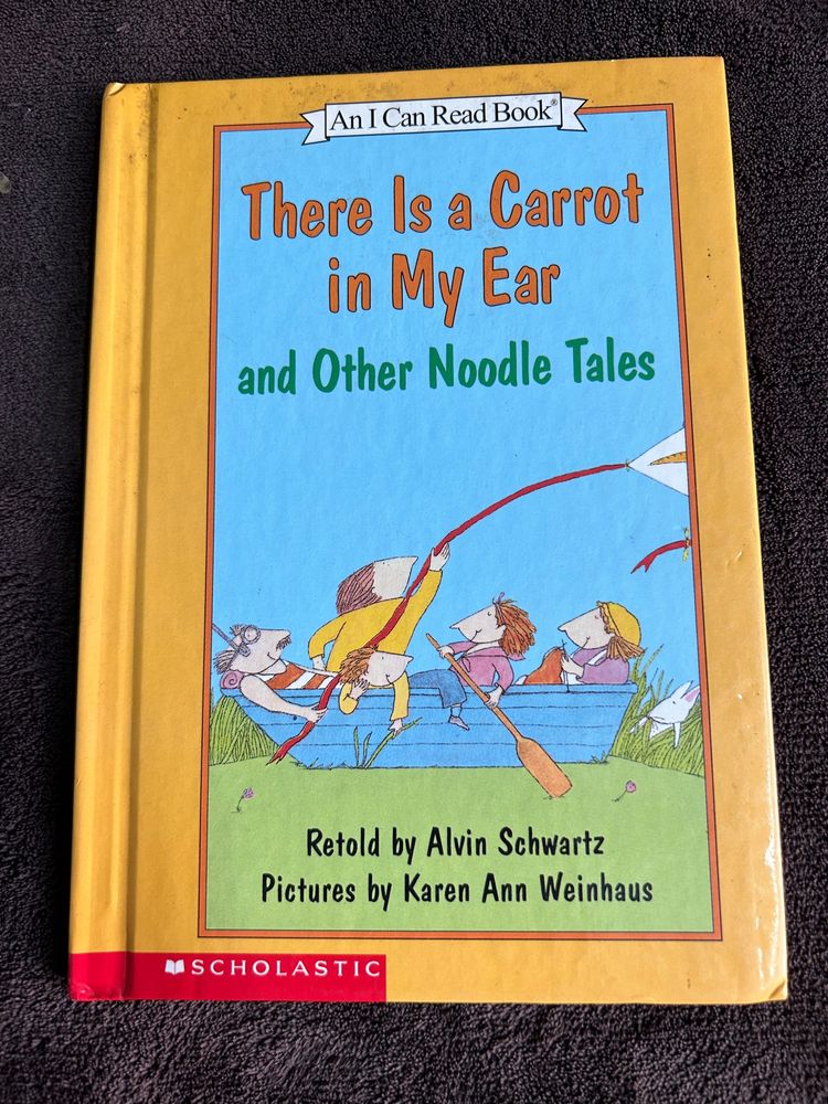 There is a carrot 🥕 in my ear