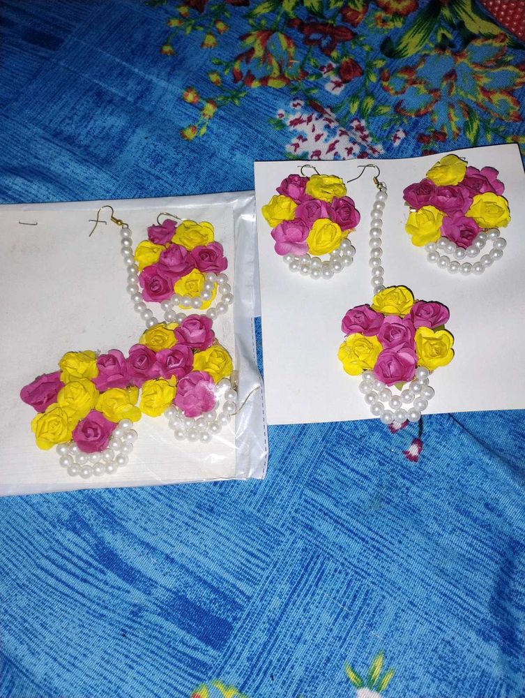 Floral Jewellery Set