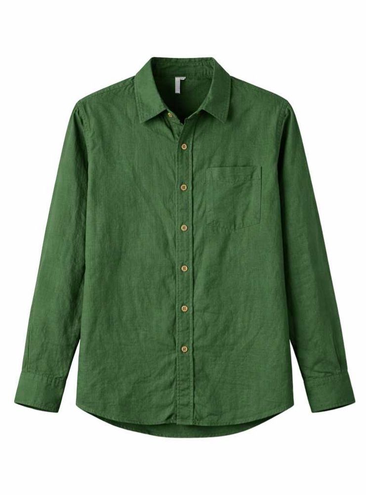 Green Long Sleeve Shirt