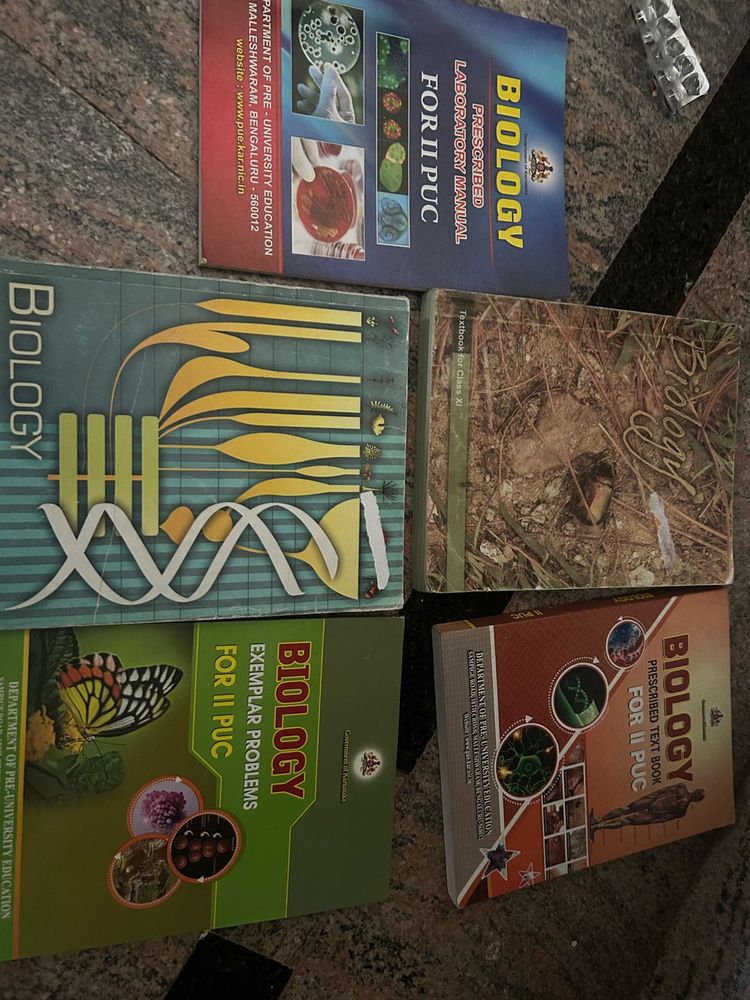 II PUC Biology Textbook Set