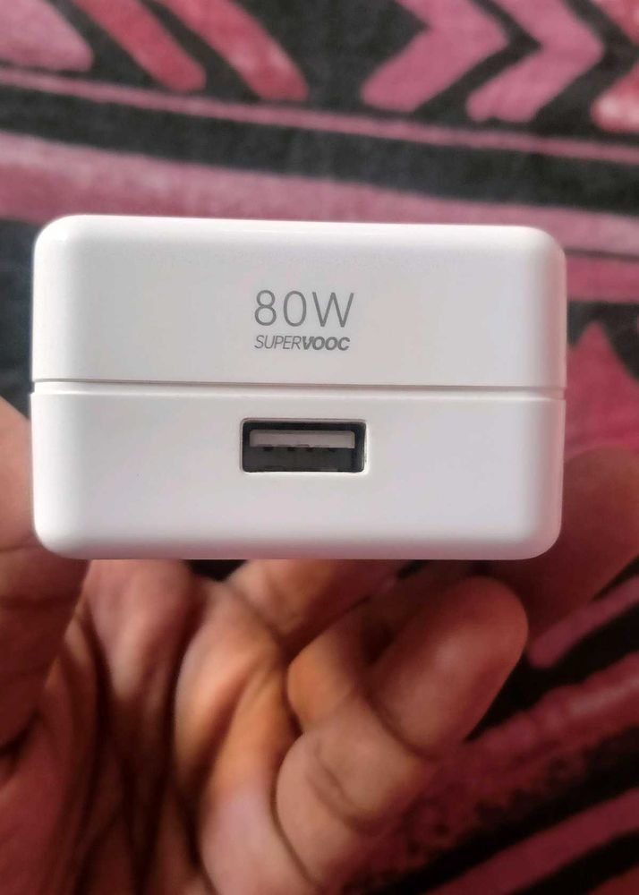 80watt Supervooc Charger OnePlus Oppo Realme