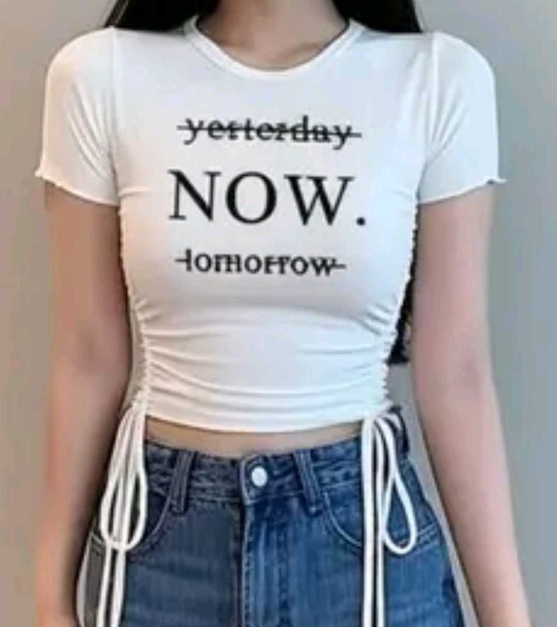 Cute Graphic Print Tee