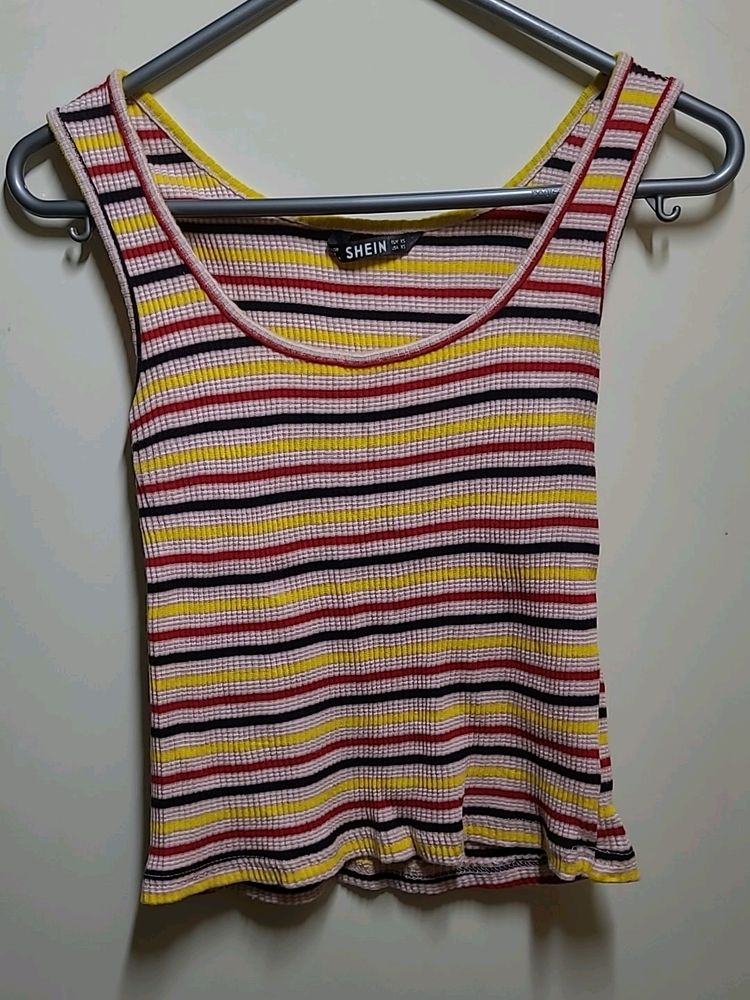 Tank Top-stripe Pattern