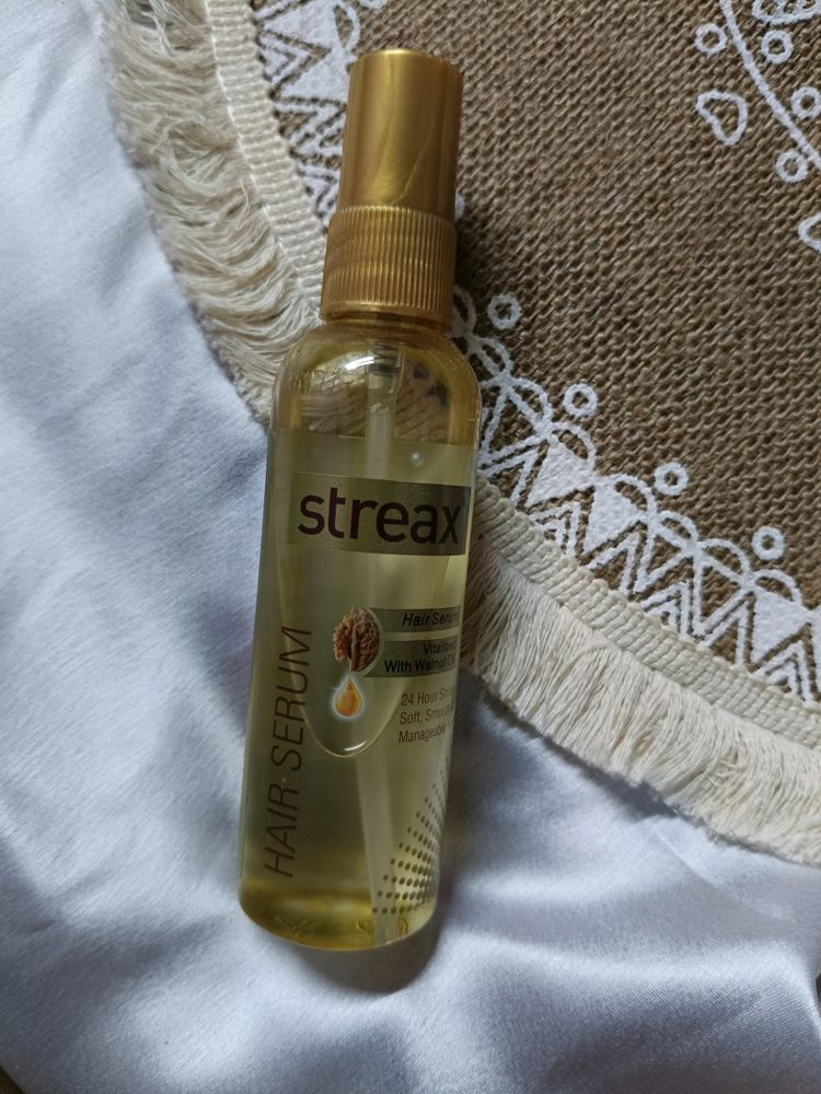 Streax Hair Serum Vitalized With Walnut Oil